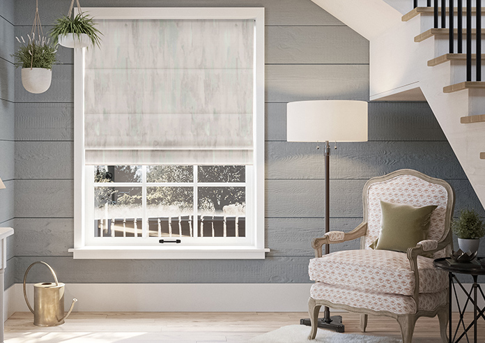 Waterfall, Greige - Roman Blind - Image 3